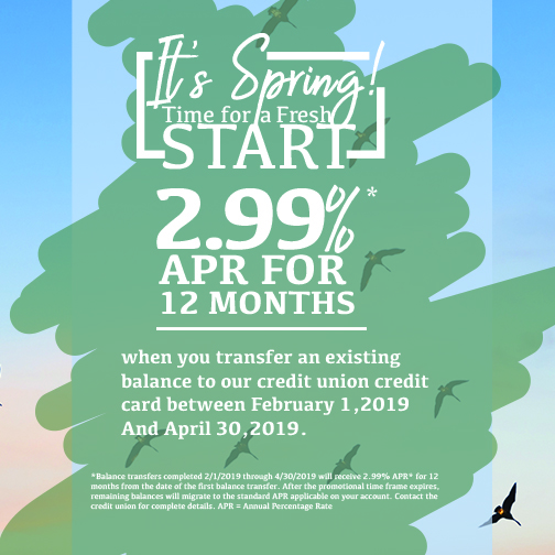 credit card feb to april